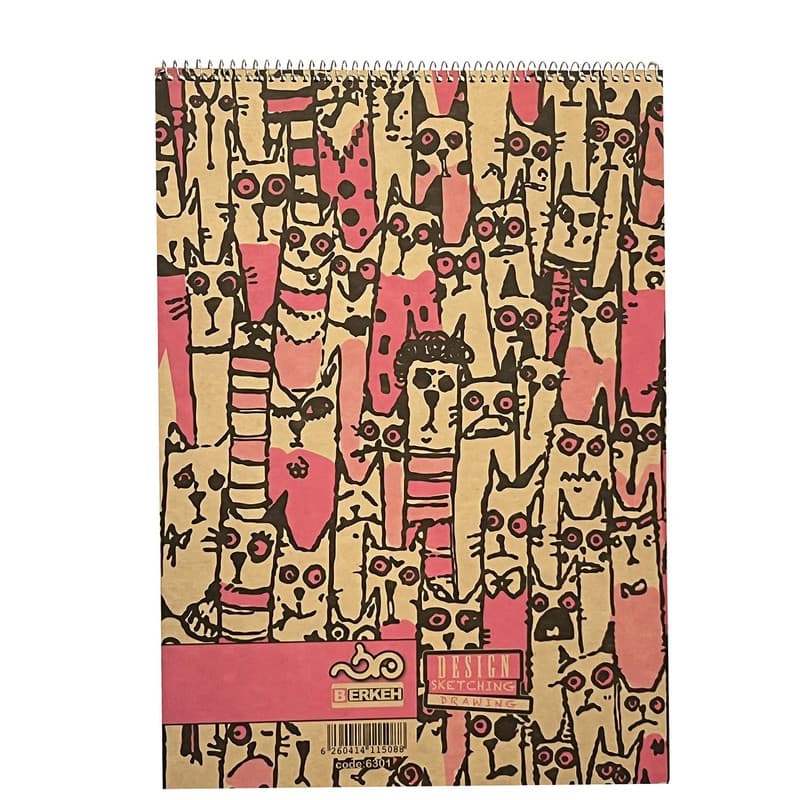دفتر طراحی 60 برگ برکه سایز A3 کد 6301 — تصویر ۸