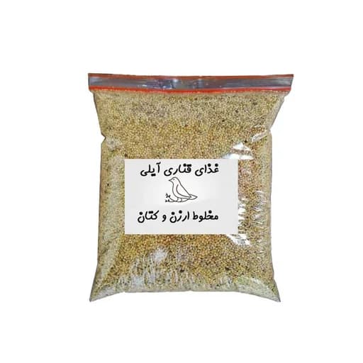 غذای قناری آیلی مدل ارزن و کتان کد 02 وزن 2000 گرم — تصویر ۲