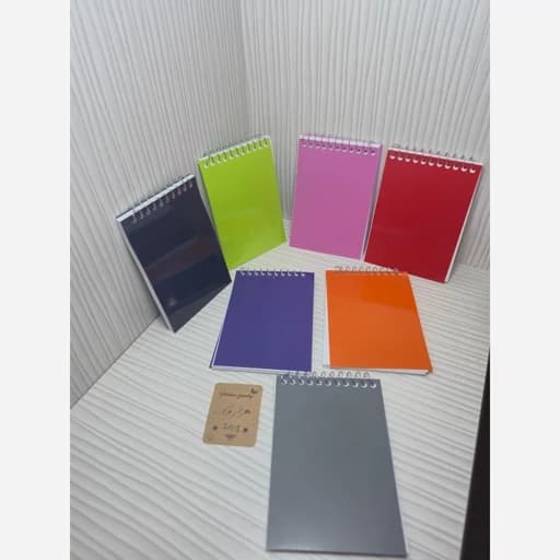 دفترچه یادداشت 50 برگ طرح ساده