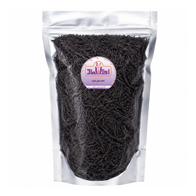 چای سیاه قلم ممتاز اعتماد - 500 گرم — تصویر ۳