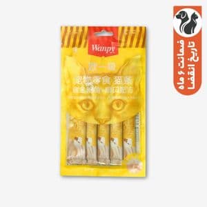 بستنی گربه ونپی صدف و تن ماهی وزن 70 گرم مجموعه 5 عددی