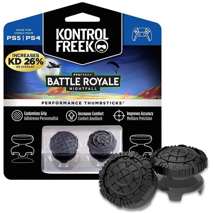 روکش آنالوگ دسته بازی پلی استیشن 5 و 4 مدل BATTLE ROYAL بسته 2 عددی — تصویر ۶