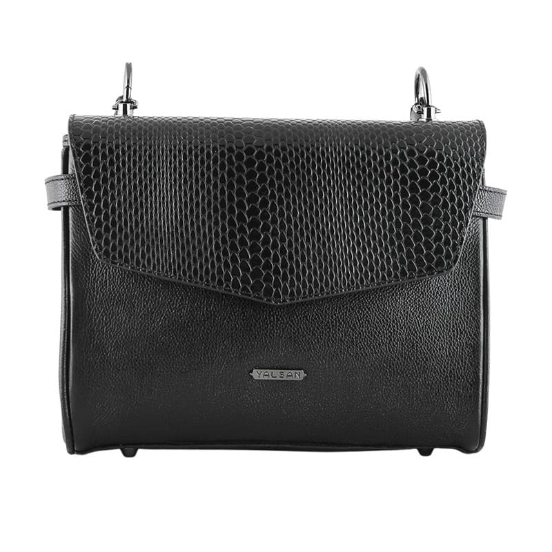 کیف دوشی چرم یلسان مدل ماژولار ستا کد 214-01-MC — تصویر ۲