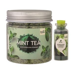 چای نعنا نوتروآلگ - 25 گرم به همراه پودر اسپیرولینا - 8 گرم