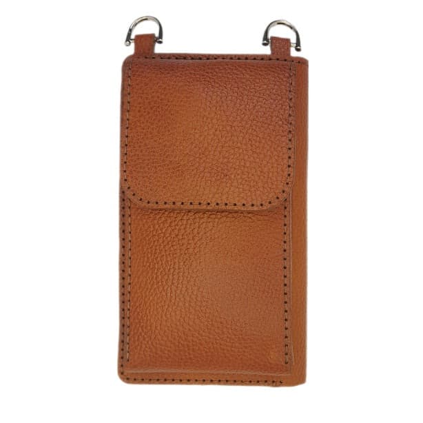 کیف رودوشی مدل اسپرت چرم طبیعی کد HL-17121 — تصویر ۴