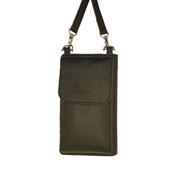 کیف رودوشی مدل اسپرت چرم طبیعی کد HL-17121 — تصویر ۵