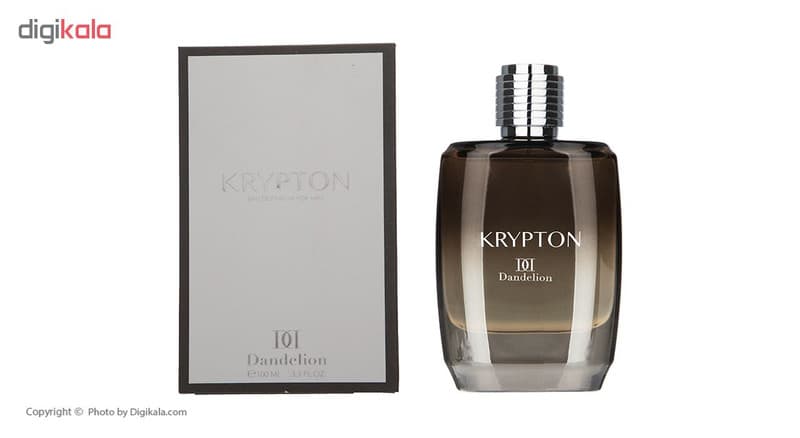 ادو پرفیوم مردانه دندلیون مدل Krypton حجم 100 میلی لیتر — تصویر ۳