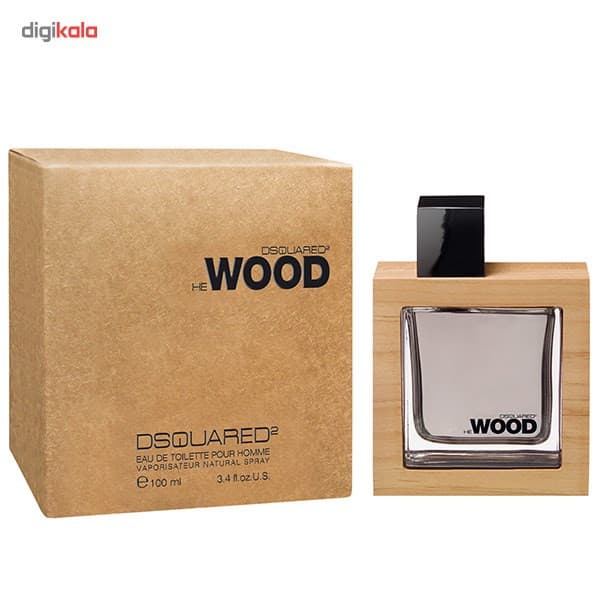 ادو تویلت مردانه دیسکوارد مدل He Wood حجم 100 میلی لیتر — تصویر ۴