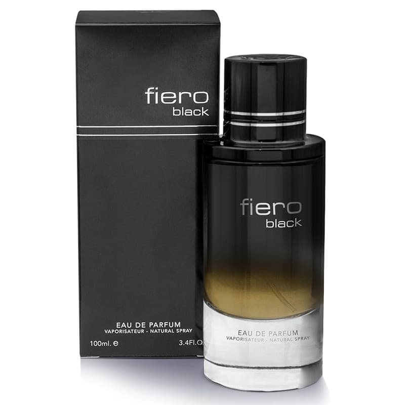 ادو پرفیوم مردانه فراگرنس ورد مدل fiero black حجم 100 میلی لیتر — تصویر ۳