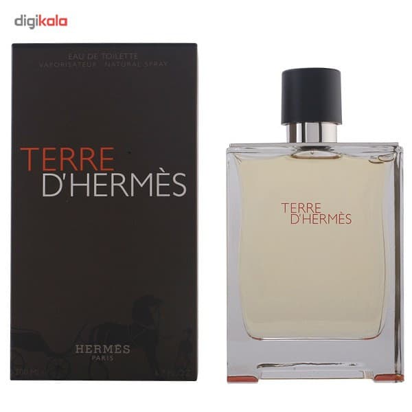 ادو تویلت مردانه هرمس مدل Terre De Hermes حجم 200 میلی لیتر — تصویر ۳