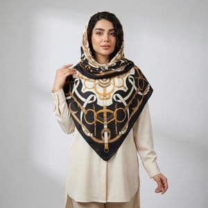 روسری زنانه مدل مزونی کد 2