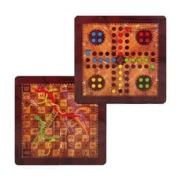 بازی فکری منچ و مارپله چوبی 28 سانتی مدل فروردین کد B01 به قیمت تولیدی — تصویر ۷