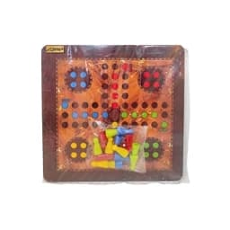 بازی فکری منچ و مارپله چوبی 28 سانتی مدل فروردین کد B01 به قیمت تولیدی — تصویر ۵