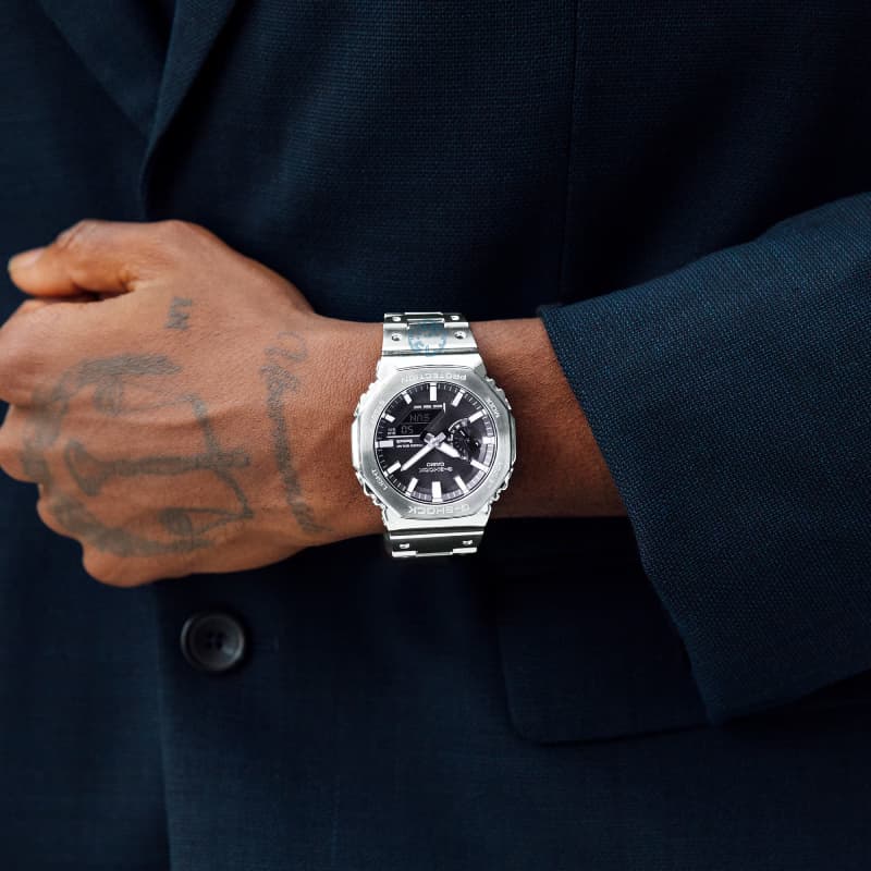 ساعت مچی عقربه‌ای کوارتز مردانه کاسیو مدل G-SHOCK GM-B2100SD-1ADR — تصویر ۱۰