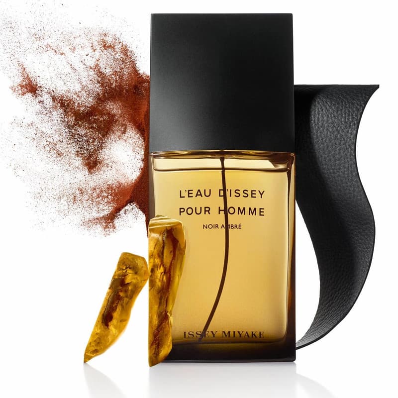 ادو پرفیوم مردانه ایسی میاک مدل Le Eau de Issey Pour Homme Noir Ambre حجم 100 میلی لیتر — تصویر ۲
