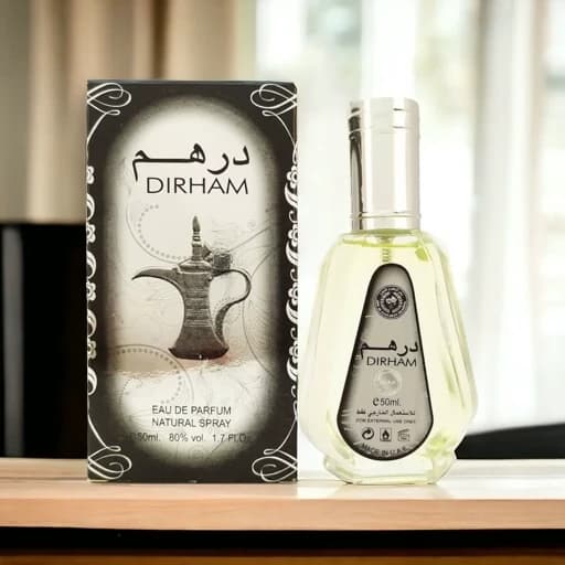 ادکلن درهم 50میل برند ارض الزعفران ساخت کشور امارات