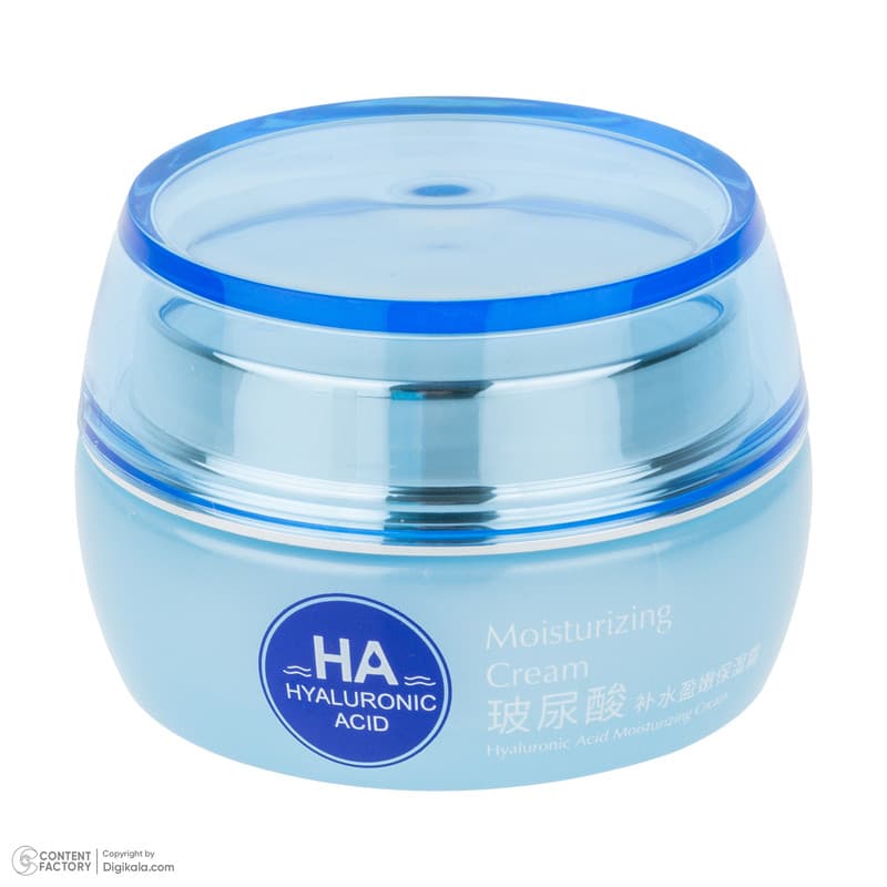 کرم مرطوب کننده دست و صورت بی آکوا مدل Hyaluronic Acid مناسب برای انواع پوست وزن 50 گرم — تصویر ۲