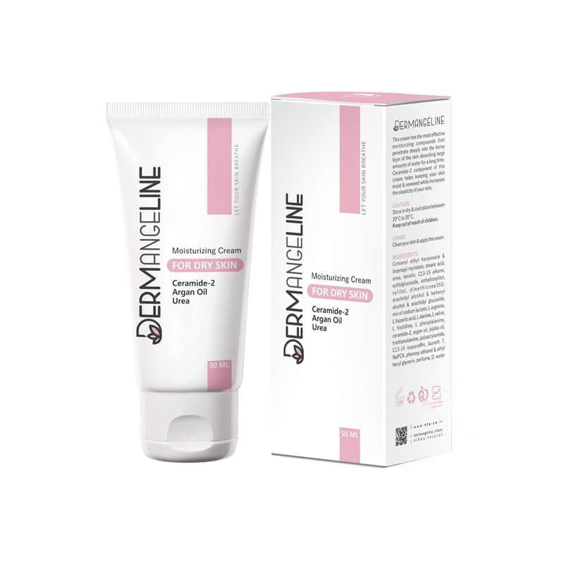 کرم مرطوب کننده درمنجلین مدل Ceramide-2 حجم 50 میلی لیتر — تصویر ۲
