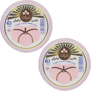 کرم مرطوب کننده دلبان مدل DB02 حجم 90 میلی لیتر مجموعه 2 عددی