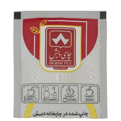 چای کیسه ای ساده 1000 عددی دبش