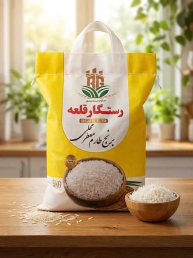 برنج طارم معطر محلی مازندران(5و10کیلویی)