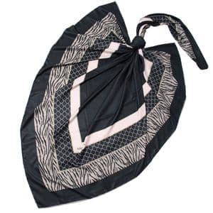 روسری زنانه آنالیا مدل ابریشم توییل دور دست دوز سلین کد ana-6017