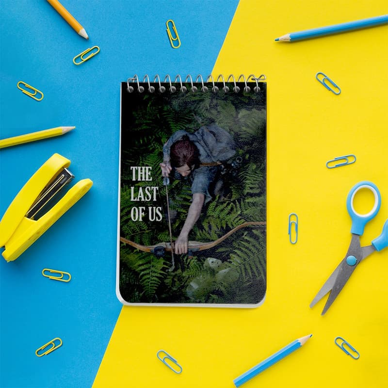 دفتر یادداشت 50 برگ خندالو طرح لست آف آس (The Last Of Us) کد F13580 — تصویر ۴