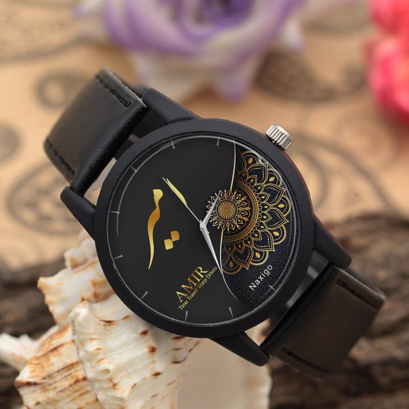 ساعت مچی عقربه ای ناکسیگو مدل امیر کد LF11524 — تصویر ۲