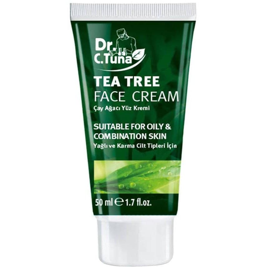 کرم آبرسان صورت دکتر سی تونا مدل Tea Tree حجم 50 میلی لیتر — تصویر ۴