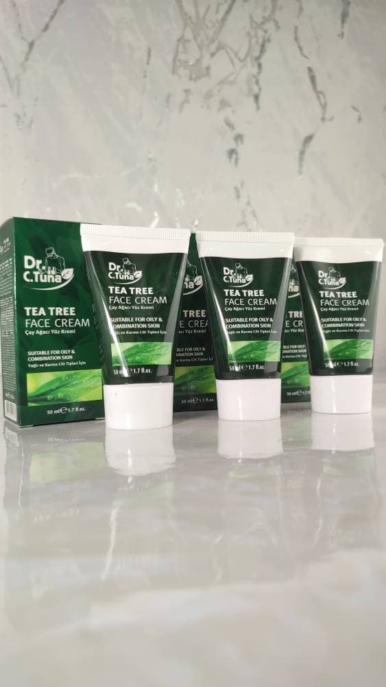 کرم آبرسان صورت دکتر سی تونا مدل Tea Tree حجم 50 میلی لیتر — تصویر ۵