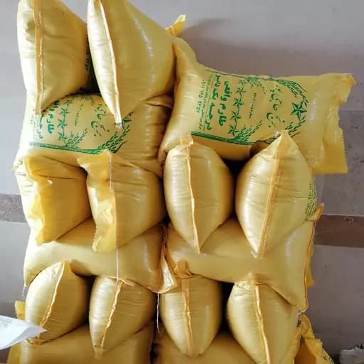 برنج طارم هاشمی دابو (پنج کیسه ده کیلویی) ارسال از طریق باربری پسکرایه
