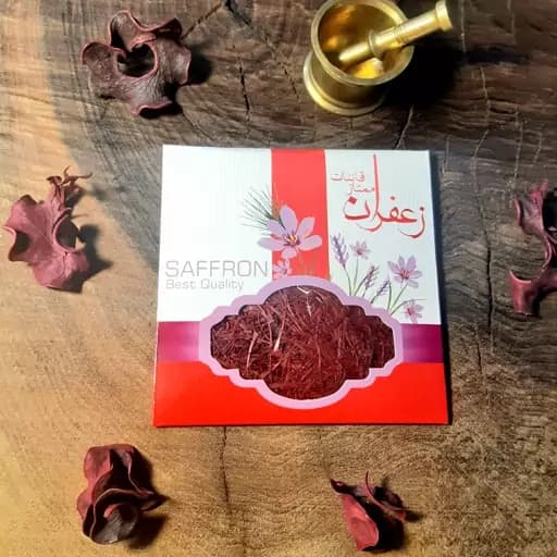 زعفران نگین و شکسته قائنات اصلی 1 مثقال ارسال رایگان