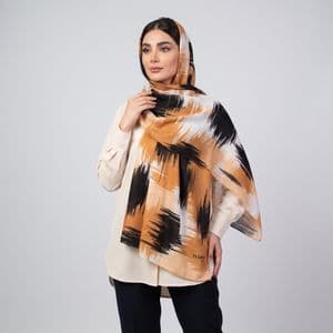 شال زنانه مدل نخی تابستانه خنک حاشوری کد ana-1878