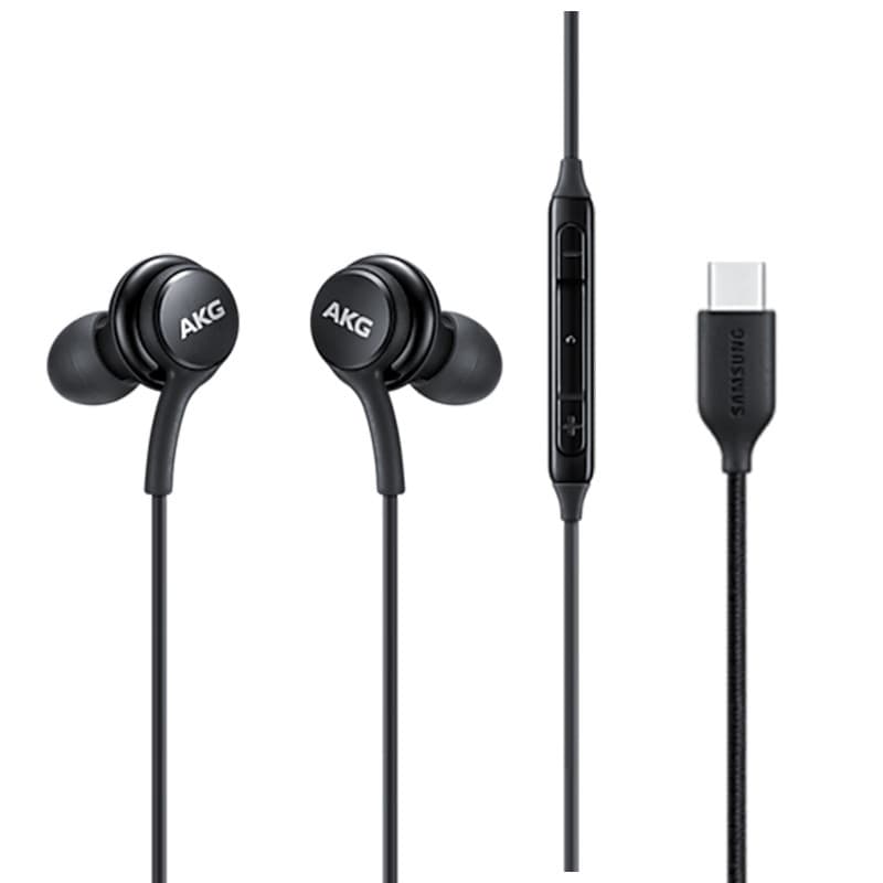 هندزفری مدل AKG-EO-IC100 دو گوشی، با رابط USB Type-C، مناسب برای مکالمه — تصویر ۲