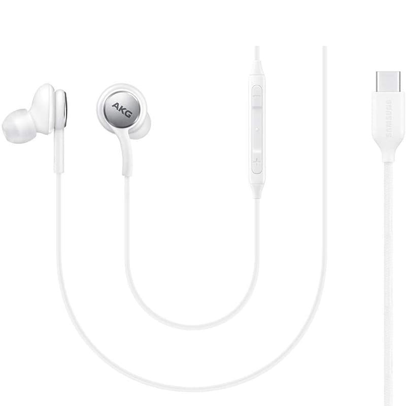 هندزفری مدل AKG-EO-IC100 دو گوشی، با رابط USB Type-C، مناسب برای مکالمه — تصویر ۴