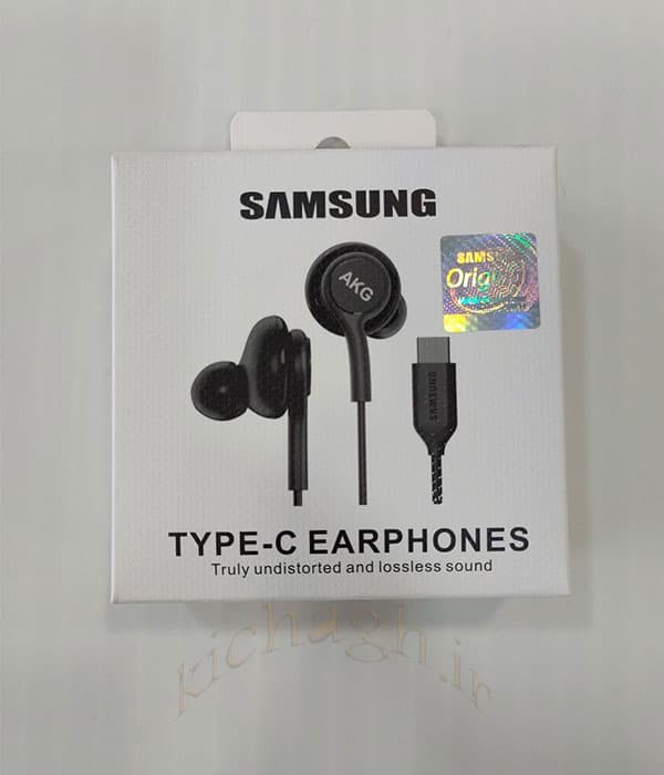 هندزفری مدل AKG-EO-IC100 دو گوشی، با رابط USB Type-C، مناسب برای مکالمه — تصویر ۶