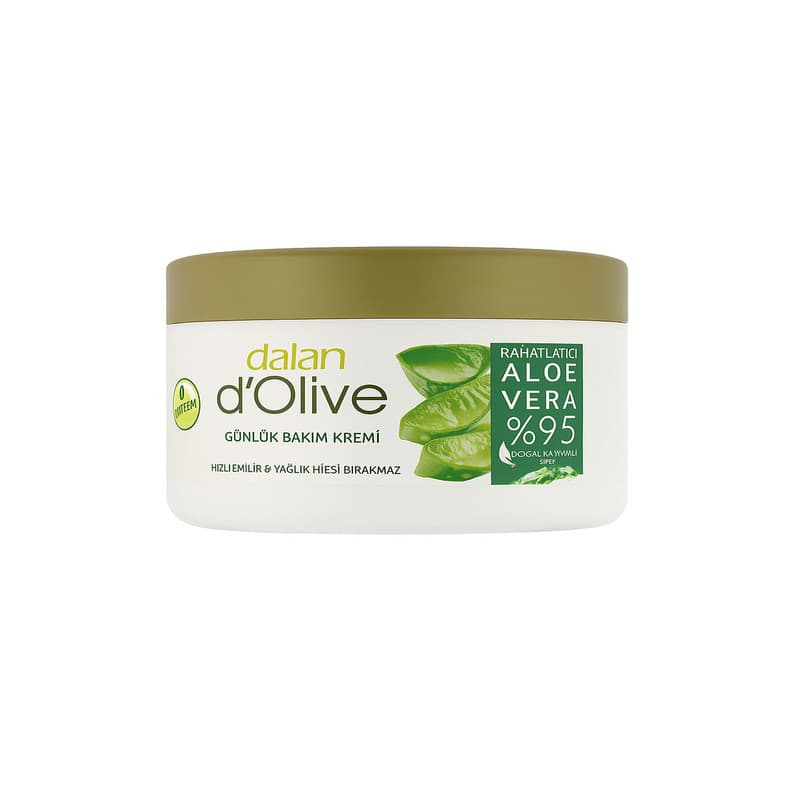 کرم مرطوب کننده دست و صورت و بدن دالان مدل Aloevera مناسب برای انواع پوست حجم 150 میلی لیتر — تصویر ۲