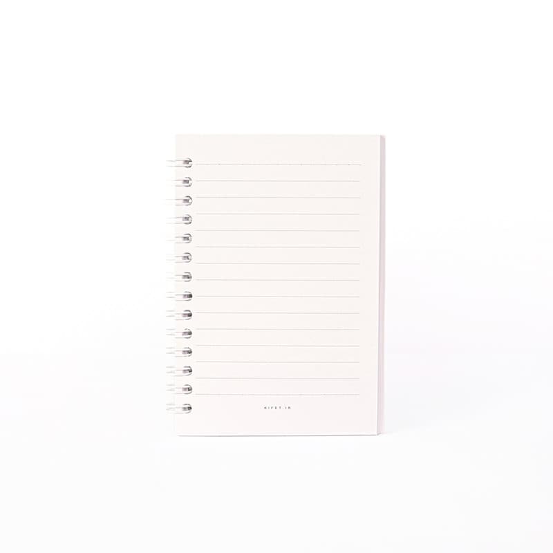 دفترچه یادداشت 80 برگ کیفت مدل گلدار کد5 — تصویر ۴