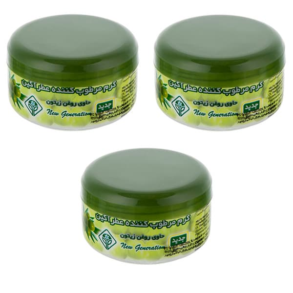 کرم نرم کننده عطرآگین مدل زیتون حجم 200 میلی لیتر مجموعه 3 عددی — تصویر ۴