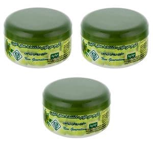 کرم نرم کننده عطرآگین مدل زیتون حجم 200 میلی لیتر مجموعه 3 عددی