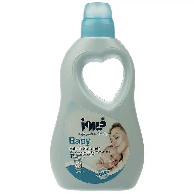 نرم کننده آبی لباس کودک فیروز مدل Baby — تصویر ۴