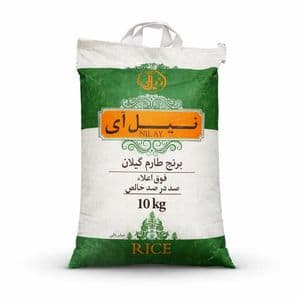 برنج ایرانی نیل آی طارم گیلان - 10 کیلوگرم
