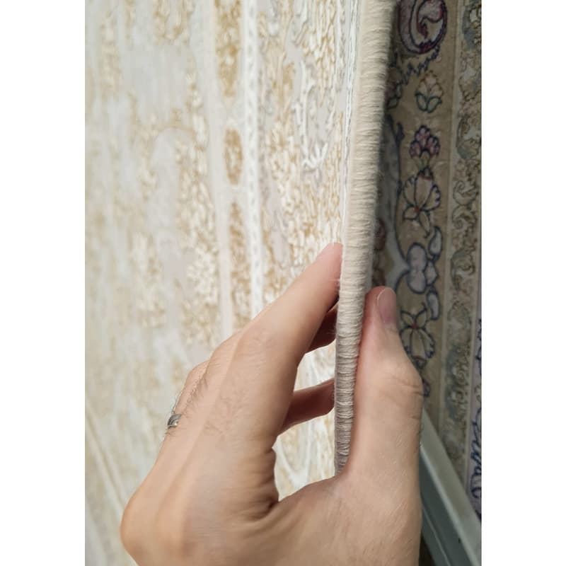 فرش ماشینی افرند کد 2264 زمینه صدفی — تصویر ۵