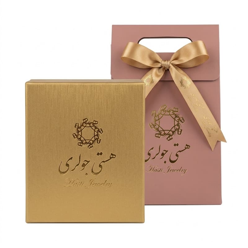 گردنبند نقره زنانه جواهری هستی مدل 1022 — تصویر ۲