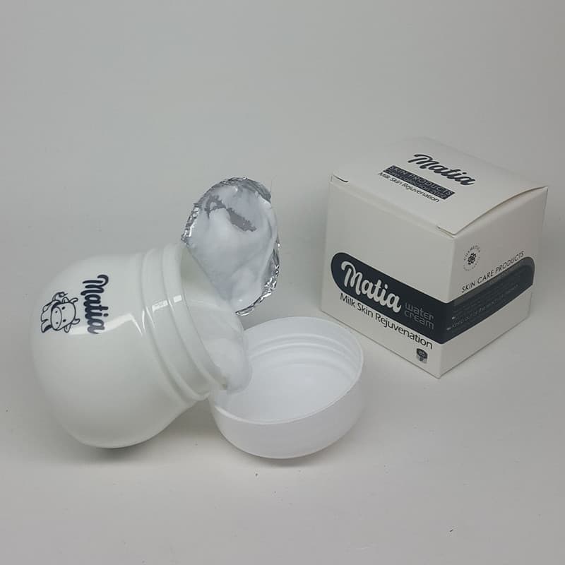 کرم مرطوب‌کننده و آبرسان ماتیا مدل شیر گاو وزن 85 گرم — تصویر ۲