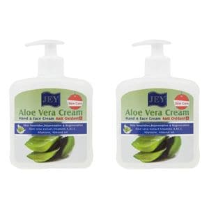 کرم جوانساز دست و صورت جی مدل Anti Oxidant مناسب برای انواع پوست حجم 450 میلی لیتر مجموعه 2 عددی