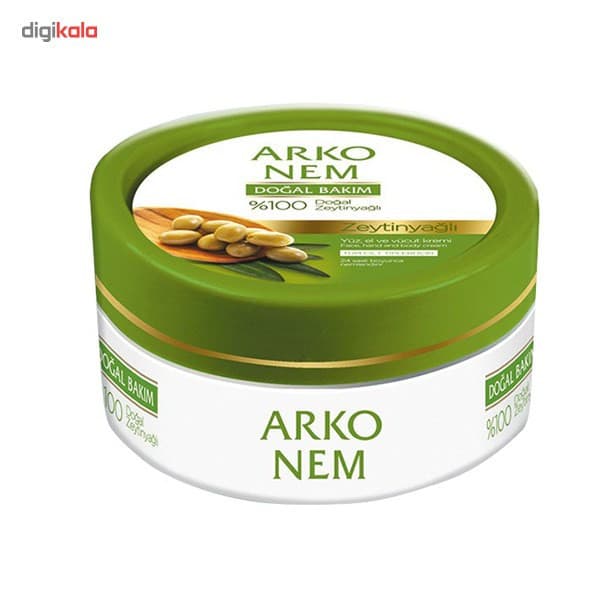 کرم مرطوب کننده آرکو نم مدل Natural Olive Oil حجم 150 میلی لیتر — تصویر ۲