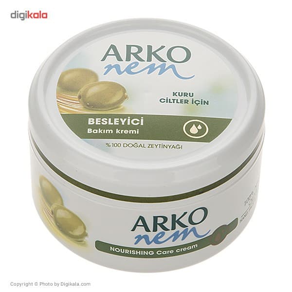 کرم مرطوب کننده آرکو نم مدل Natural Olive Oil حجم 150 میلی لیتر — تصویر ۳