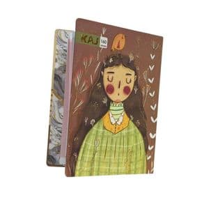 دفتر کلاسوری 160 برگ کاج مدل happy کد 77730