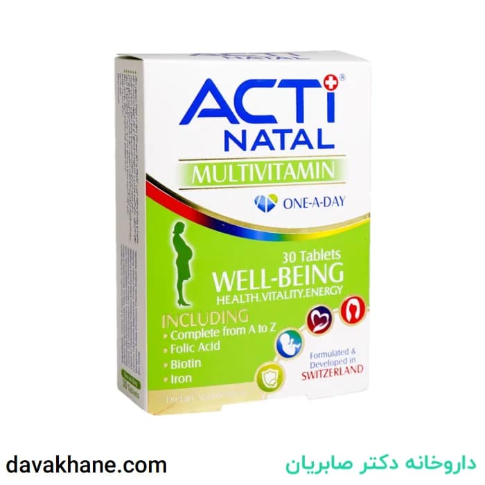 قرص اکتی ناتال لیبرتی سوئیس بسته 30 عددی — تصویر ۵
